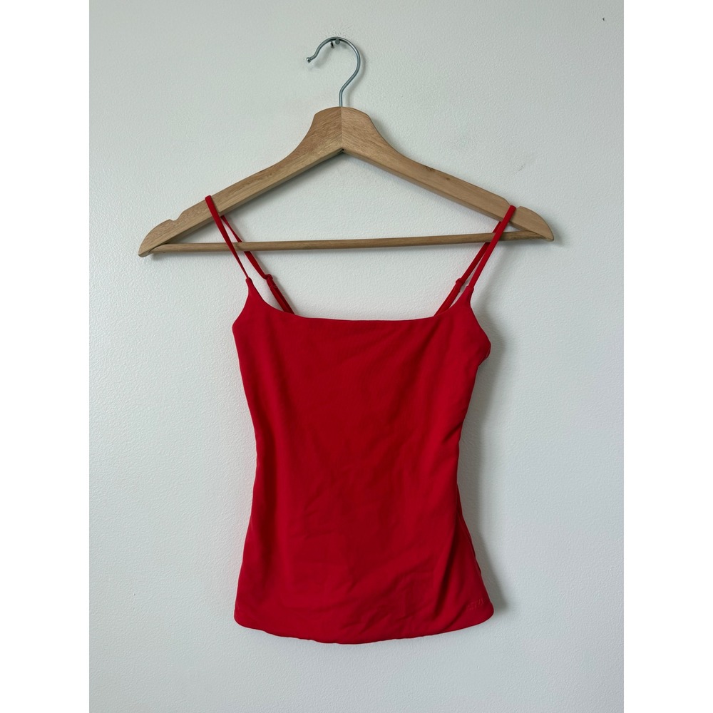 Aritzia Contour Presence Cami Tank – Cherry Bomb Red – XXS – NWOT